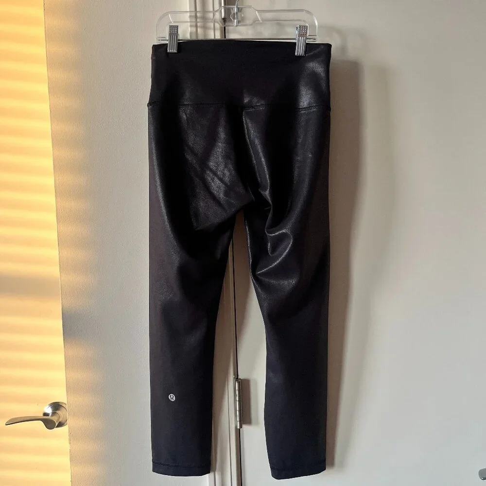 Lululemon Wunder Train High-Rise Crop 23" Foil Size 6 - Picture 9 of 12